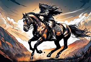 War horsemen tattoo idea