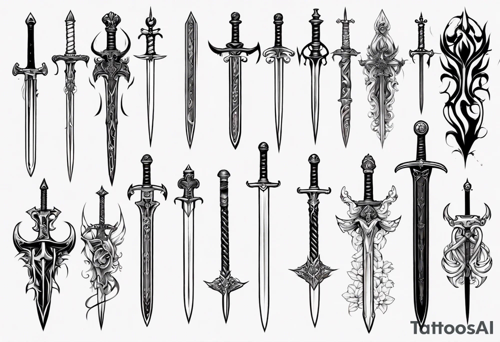 sword tattoo idea