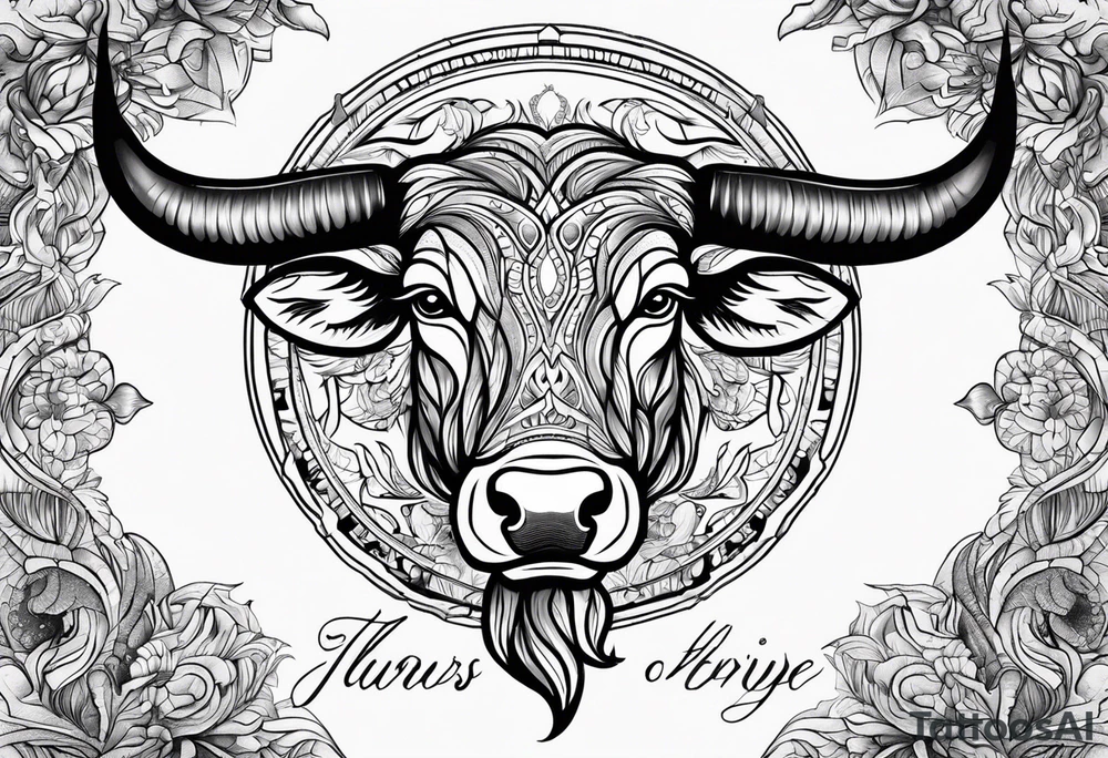 taurus tattoo idea