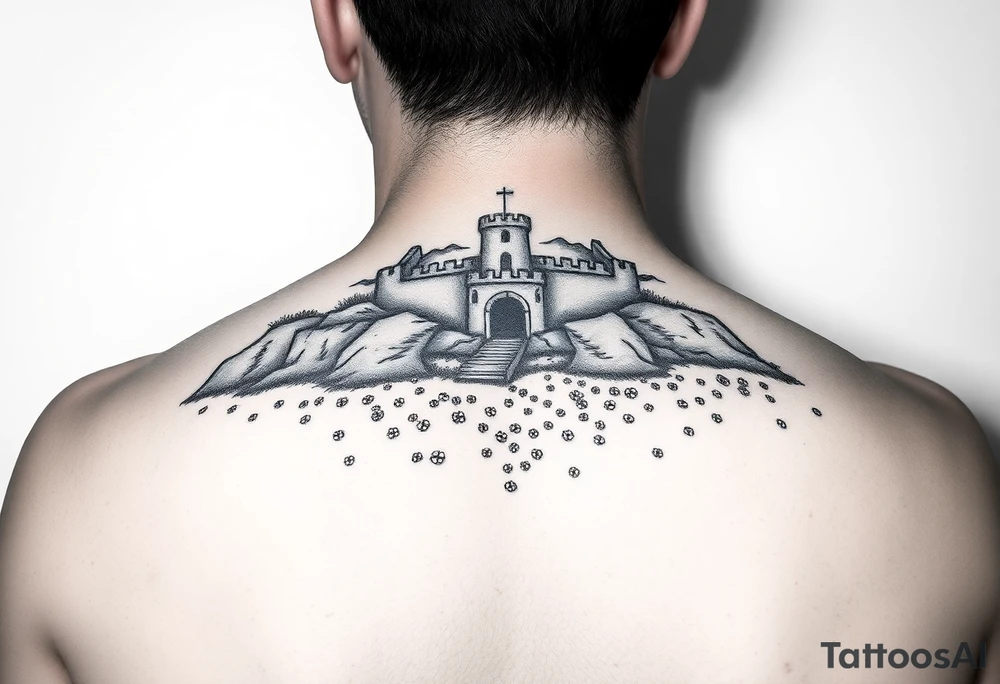 the meadow of the royal fortress. tattoo idea