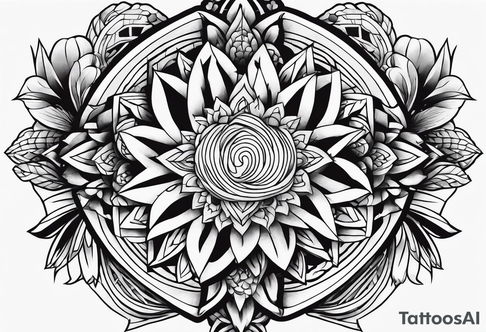 Mocny byk tattoo idea