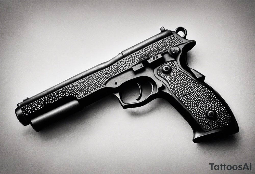 Anonymous with shotgun tattoo idea