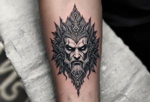 dmt deity tattoo idea