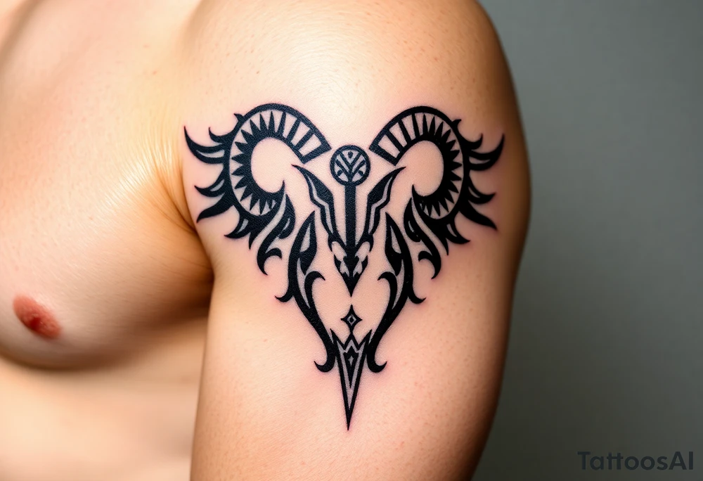 Aries tattoo idea