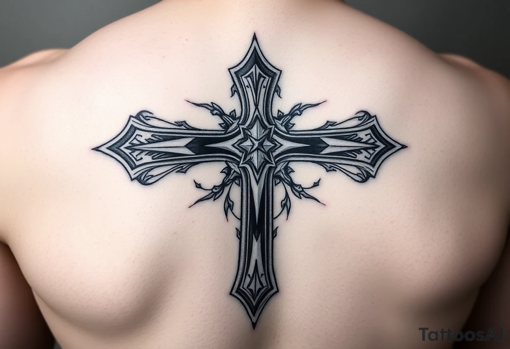 Cross tattoo idea