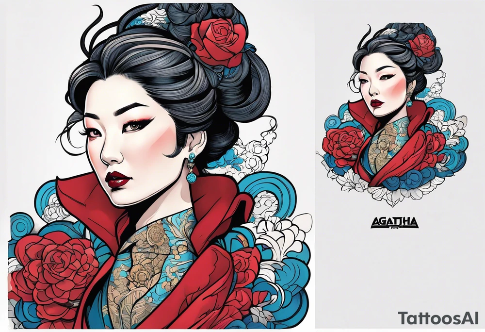 Agatha all along marvel tv show tattoo idea