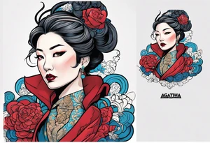 Agatha all along marvel tv show tattoo idea