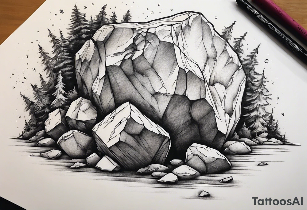 Indoor bouldering idea tattoo idea