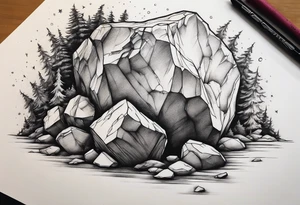 Indoor bouldering idea tattoo idea