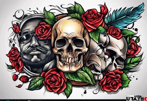 killer joke tattoo idea