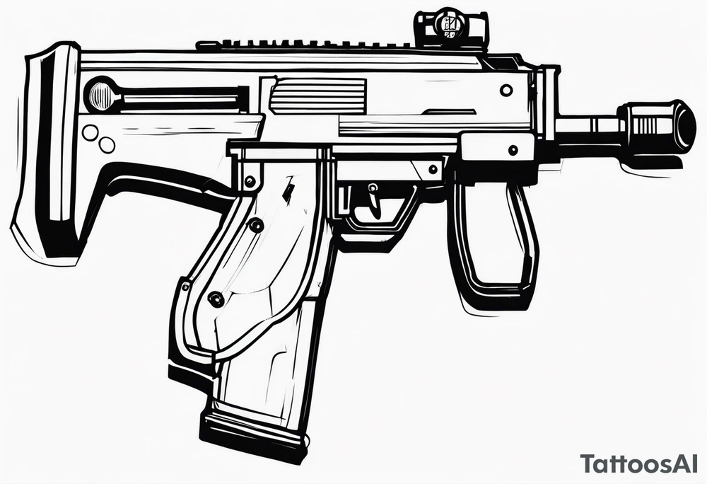 Mg42 machinegun tattoo idea
