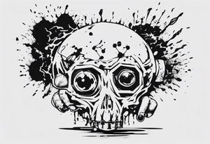 - blot 
- bomb
- atoms splitting
- beauty
- life at a small scale
- man against the world
- doom
- banksy tattoo idea