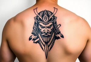 jesus samurai tattoo idea