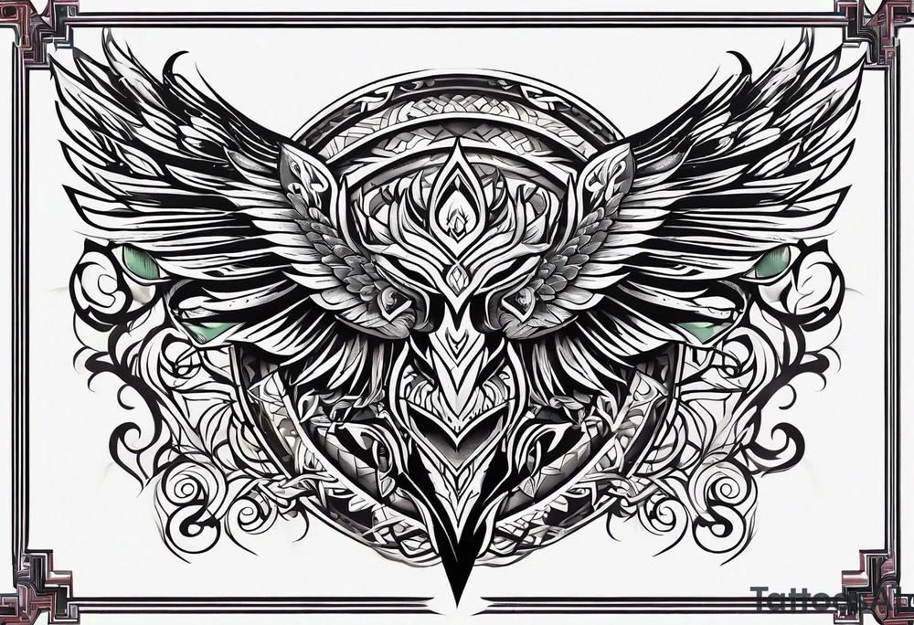 tribal tattoo idea