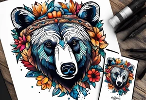 Bear Family tattoo idea