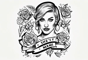 Rhea Ripley 
She's My MAMI tattoo idea