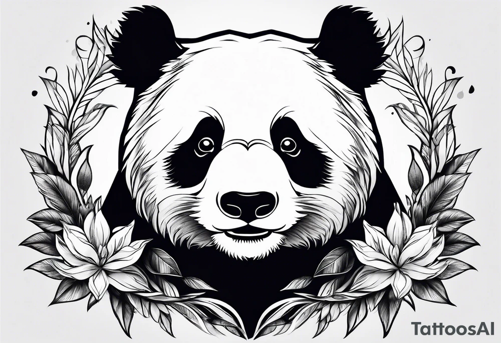 panda tattoo idea