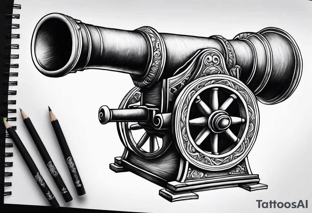 Cannons tattoo idea