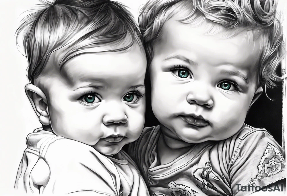 Trenton green-blaker and Brittany underhill baby would look like? tattoo idea