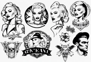 gwen stefani tattoo idea