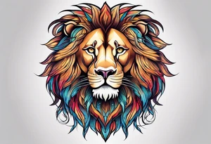 Lion tattoo idea