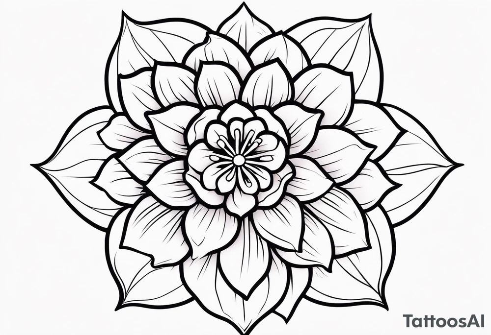 flores tattoo idea