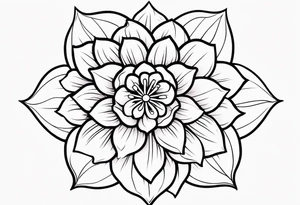 flores tattoo idea