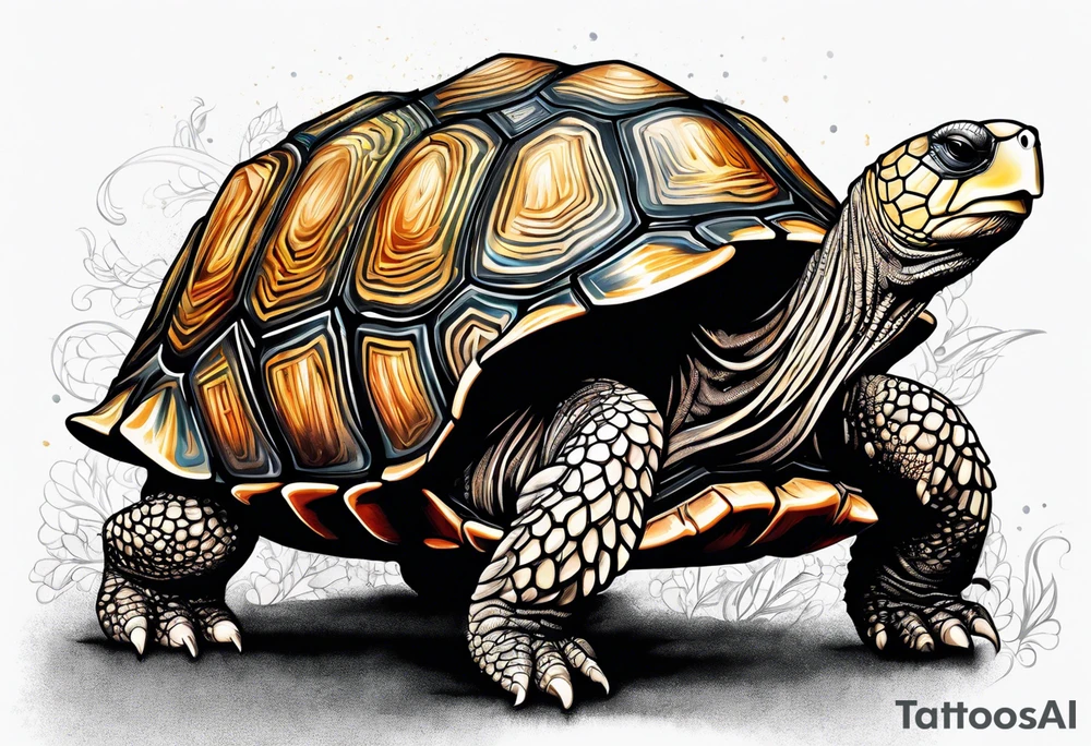 The tortoise and the hair road race tattoo idea