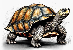 The tortoise and the hair road race tattoo idea