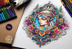 Atlas tattoo idea