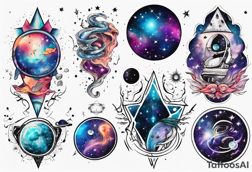 Universe tattoo idea