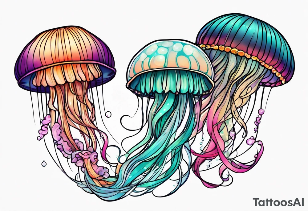 Jellyfish tattoo idea