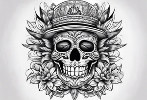 Granchio stile chicano tattoo idea