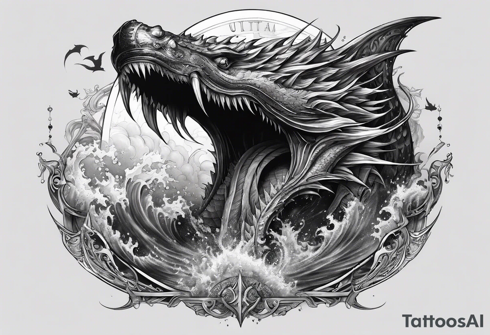 Leviathan from final fantasy tattoo idea