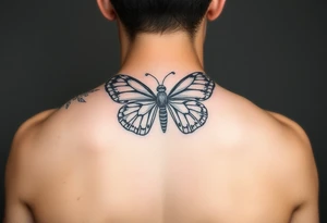 EllaRay with a butterfly tattoo idea