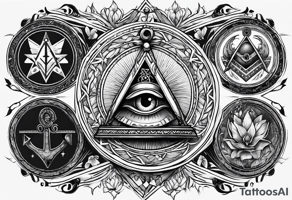masonic tattoo idea