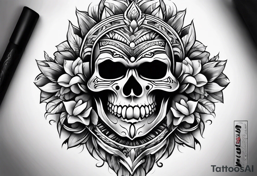 Chicano style tattoo for leg sleeve tattoo idea