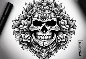 Chicano style tattoo for leg sleeve tattoo idea
