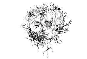 Family, brothers, skull, mom tattoo idea