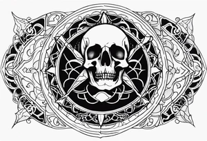 death and beauty, Eldridge horror, astrology tattoo idea