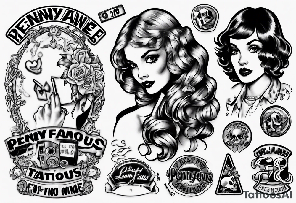 Penny Lane from Almost Famous tattoo idea