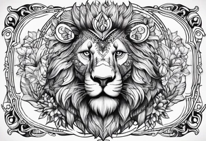 Bavarian lion tattoo idea