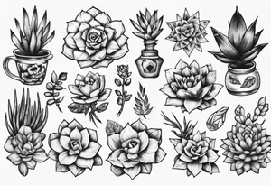 suculentas tattoo idea