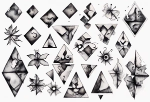 piece of puzzle tattoo idea