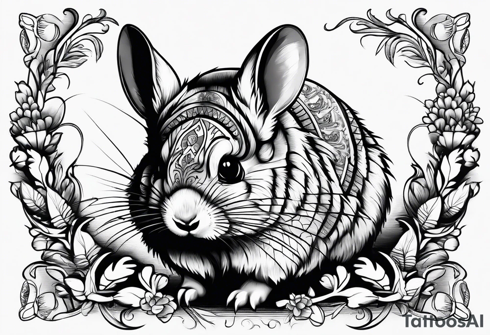Chinchilla tattoo idea