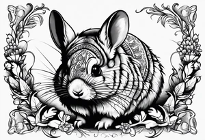 Chinchilla tattoo idea