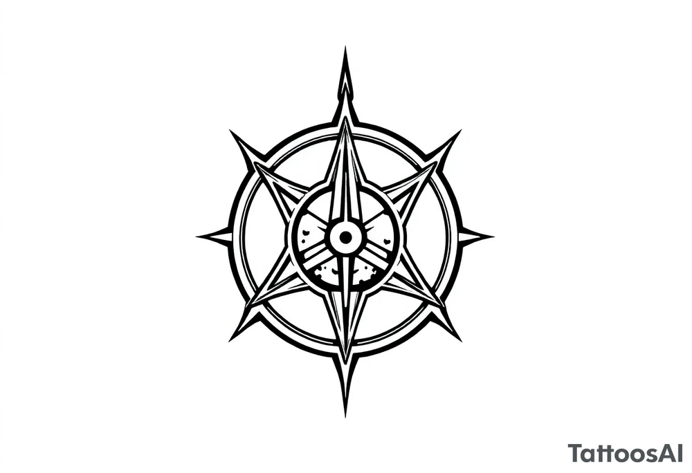 999 and mars symbol tattoo idea