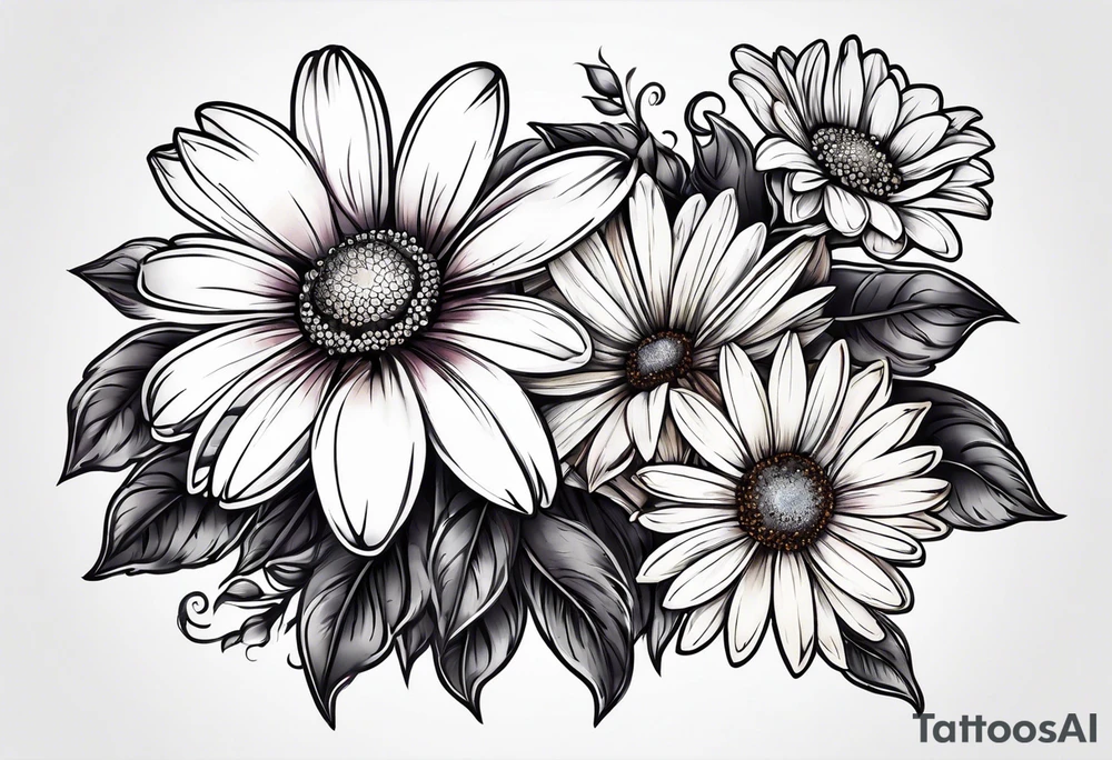 daisies tattoo idea