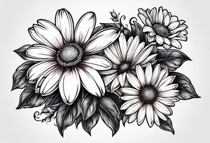 daisies tattoo idea