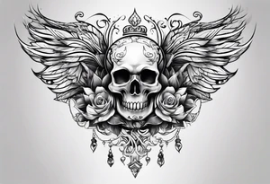 shape of the body tattoo idea